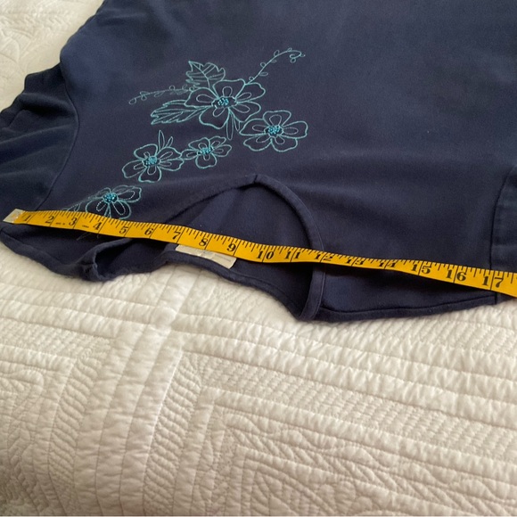 PENMAN’S PLUS, NAVY BLUE EMBROIDERED T- SHIRT, SIZE 2X - Picture 5 of 9